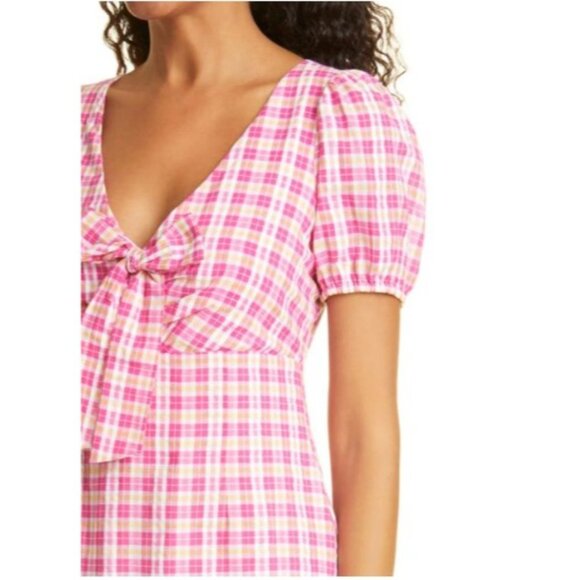 NWT LIKELY Kai Check Dress - Picture 2 of 11